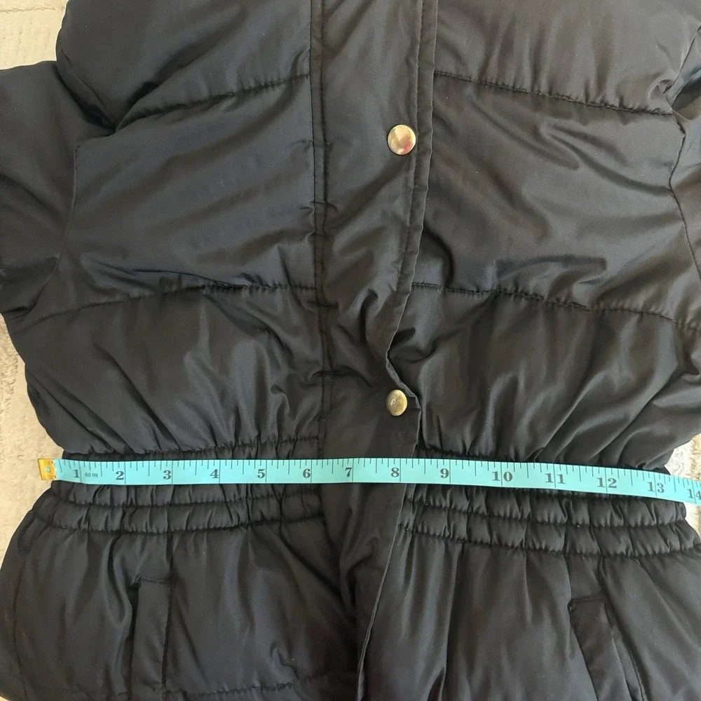 Old Navy Girls Winter Quilted Hooded Puffer Coat Size XL 14 Normcore Activewear